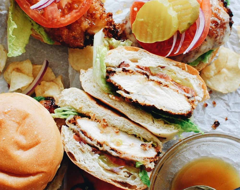 Fickle Pickles Recipe - Blackened Chicken Sandwich with Honey Mustard