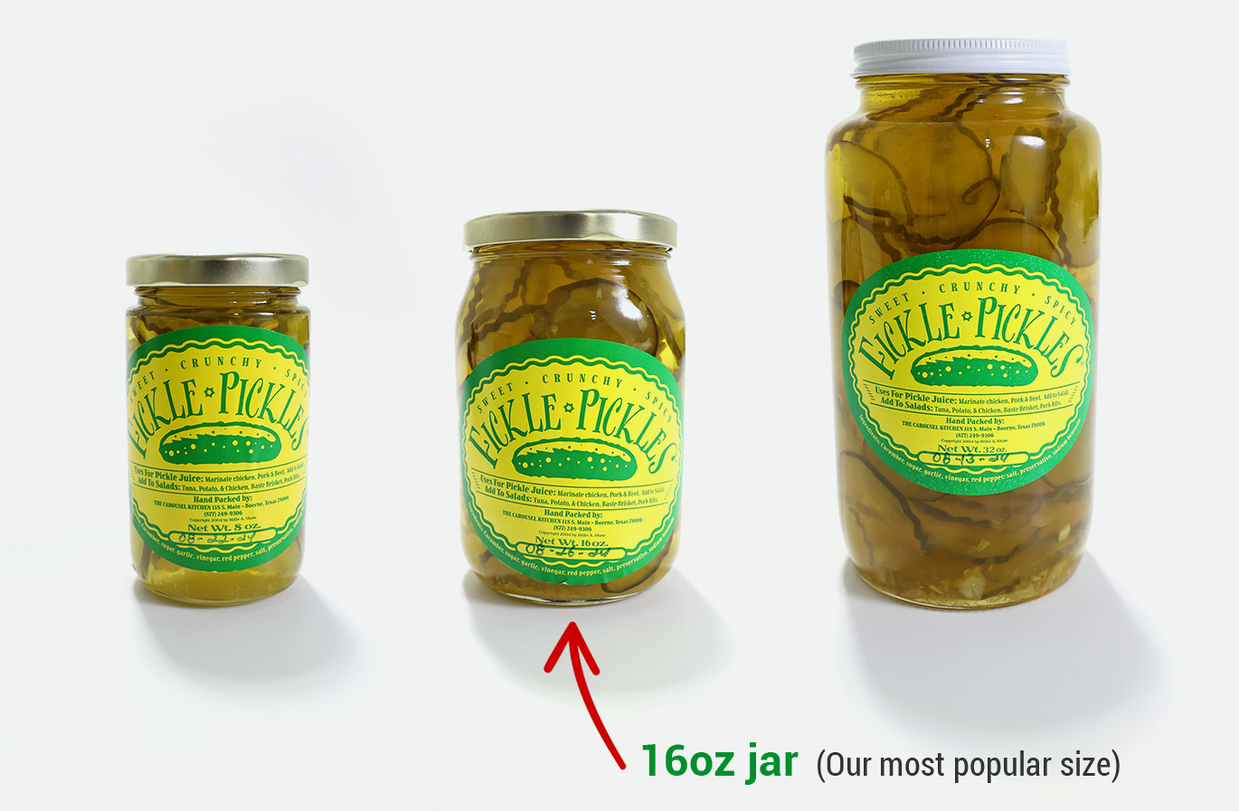 Fickle Pickles 16oz Jar
