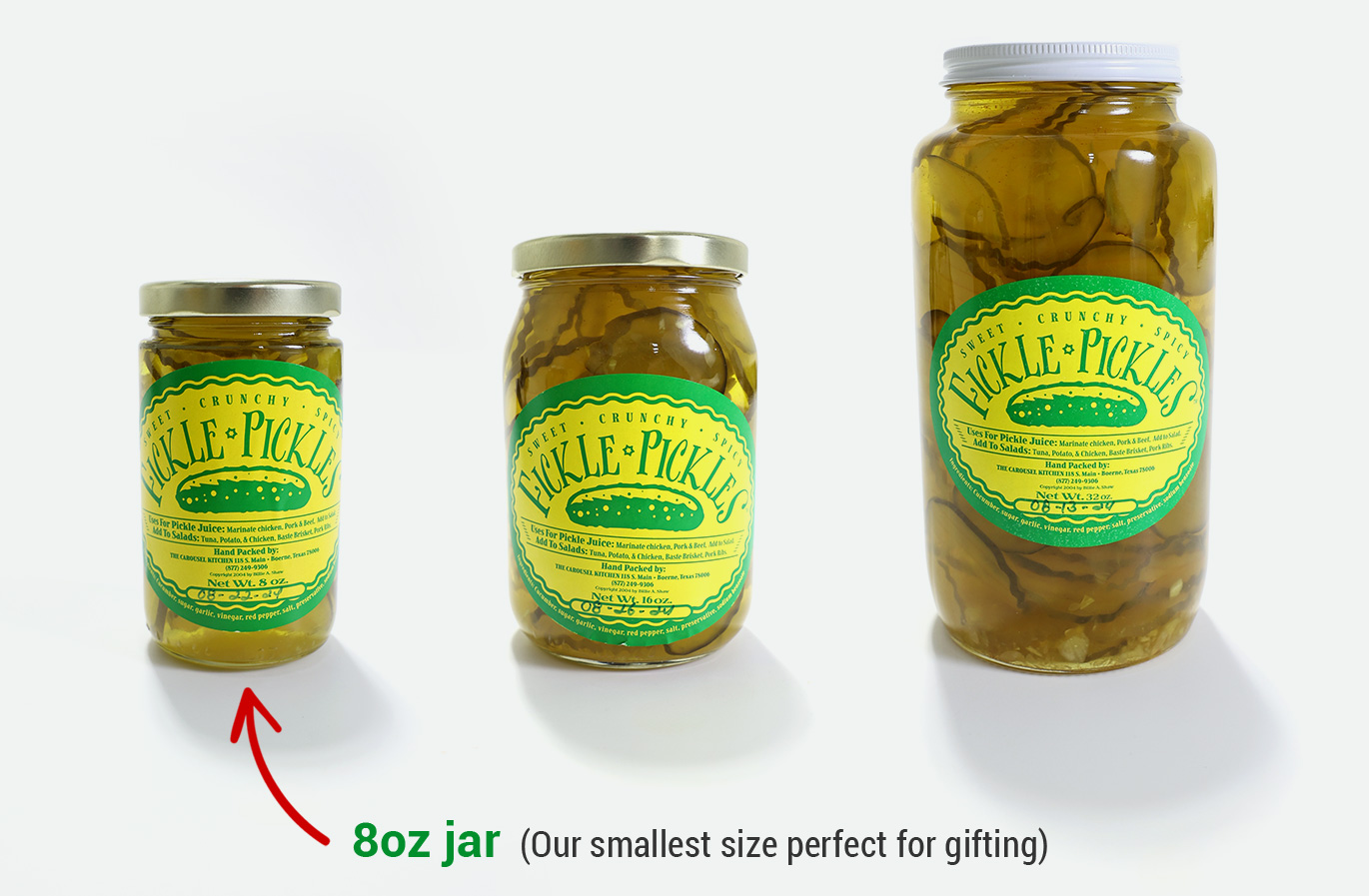 Fickle Pickles 8oz Jar