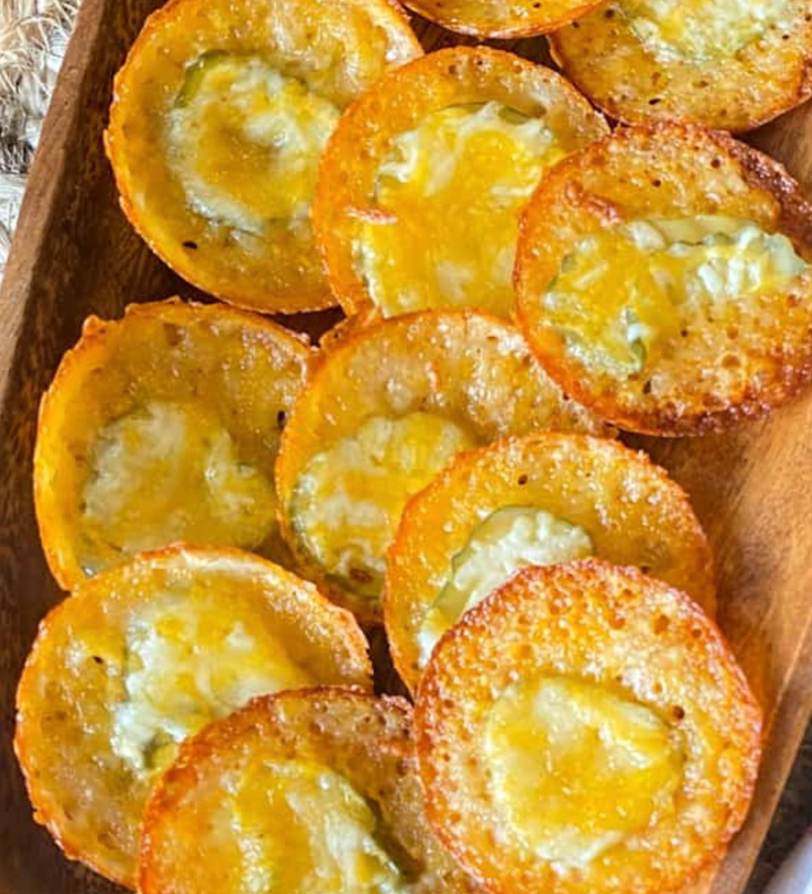 Fickle Pickles Baked Cheese Chips